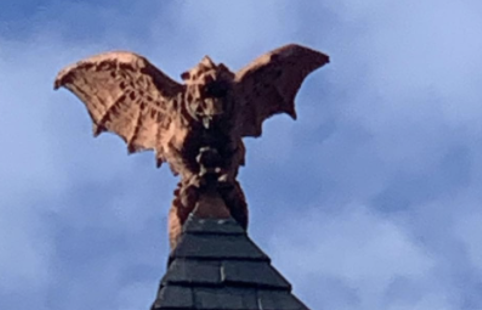 Instagram highlight showing custom copper detail and slate work
